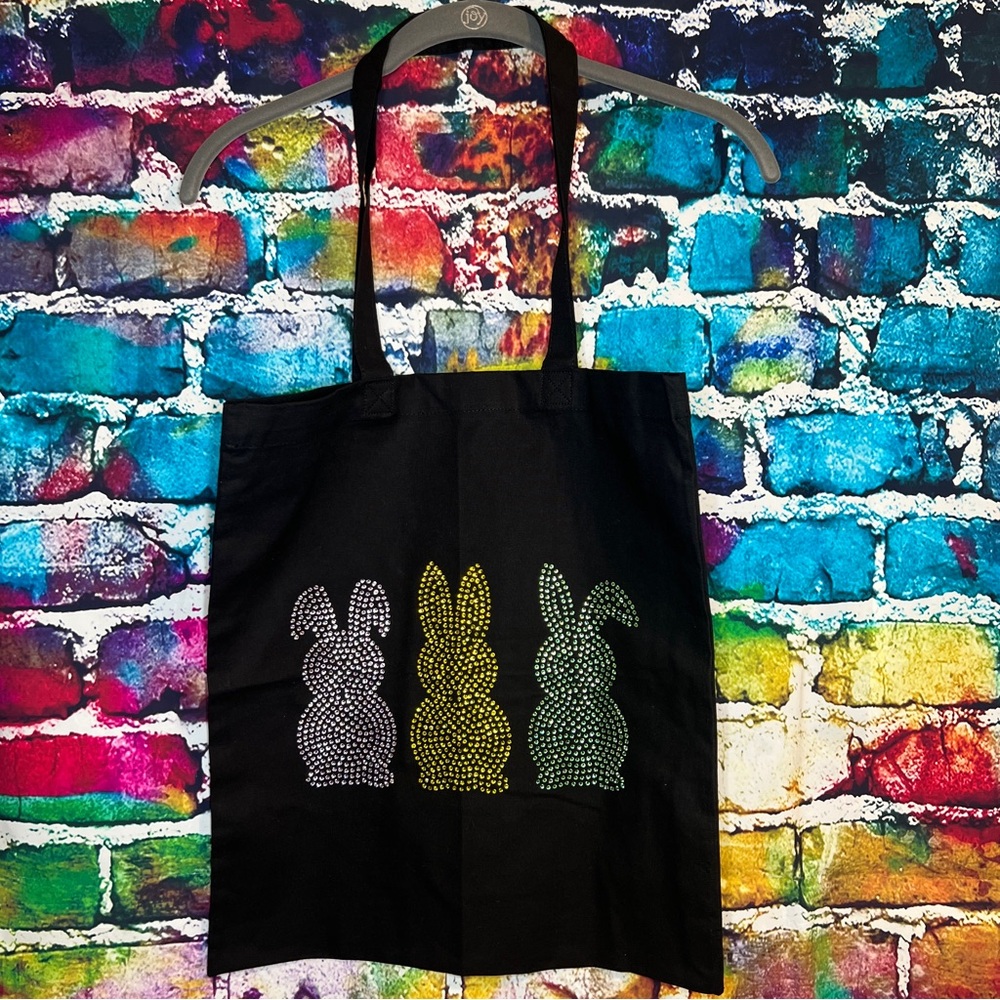 Bunny Rhinestone Tote Bag [10 R]